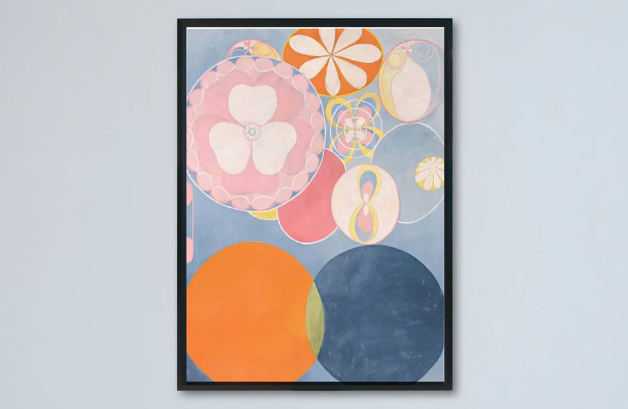 Celebrated for its revolutionary visual vocabulary within Swedish museum permanent holdings, this museum-quality The Ten Largest No 3 Youth 1907 wall art reproduction by Hilma af Klint invites reflection. Offered by MapYourDreams, this artwork is available in flexible options including unframed paper, custom wooden frames, and gallery canvas wraps.