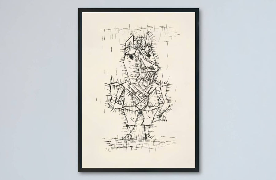 Evoking the quiet brilliance of early 20th-century modernist breakthroughs seen in Ass Esel 1925, this Paul Klee abstract composition is a stunning addition to any refined art collection. MapYourDreams offers this print in customizable display options, ranging from minimalist unframed paper to handcrafted frames and gallery-quality canvas wraps.