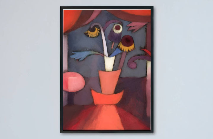 Celebrated for its poetic visual vocabulary, this museum-quality reproduction invites quiet contemplation through its intricate color blocking and symbolic motifs. Offered by MapYourDreams, this artwork is available in flexible options including unframed paper, custom wooden frames, and gallery canvas wraps.