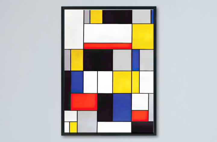 Evoking the quiet brilliance of early 20th-century avant-garde movements, this neoplasticism Piet Mondrian Composition A composition is a stunning addition to any refined art collection. MapYourDreams offers this print in customizable display options, ranging from minimalist unframed paper to handcrafted frames and gallery-quality canvas wraps.