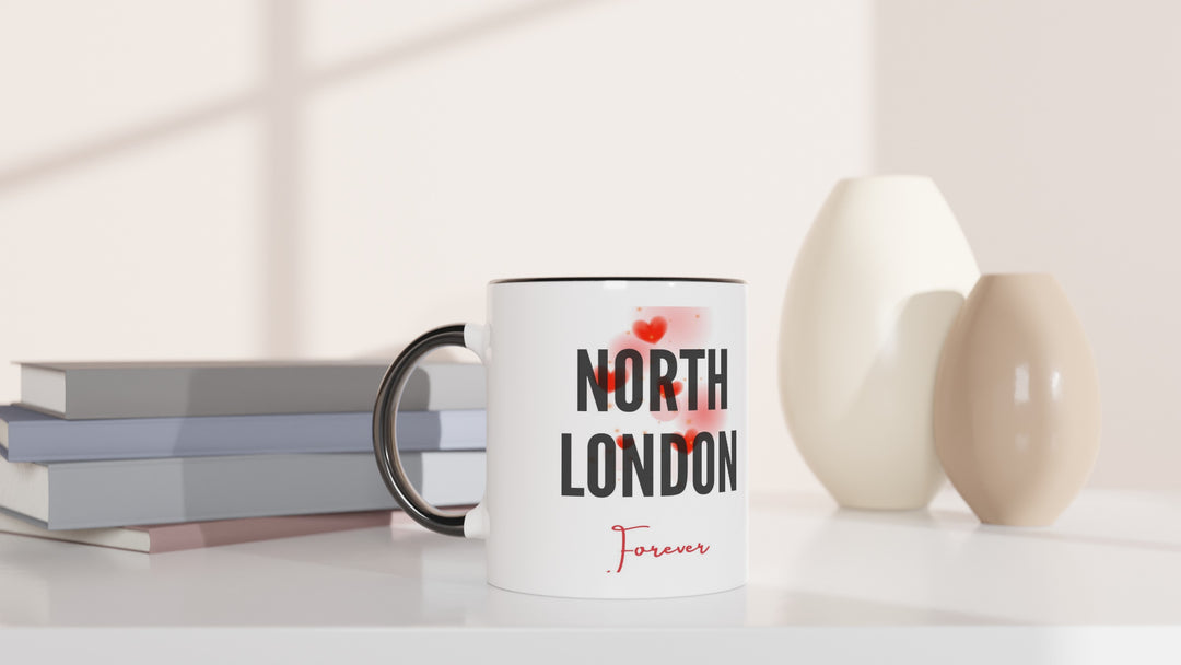 Premium soccer fan gifts showing a dark ceramic football mug with elegant typography, making a thoughtful birthday or Father&