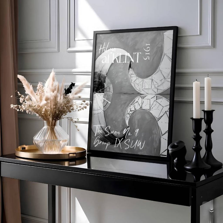 Framed by official Stockholm gallery text honoring Scandinavian visionary heritage, this expressive The Swan No 9 1915 wall art by Hilma af Klint showcases supreme mastery over spatial rhythm. Offered by MapYourDreams, this artwork is available in flexible options including unframed paper, custom wooden frames, and gallery canvas wraps.