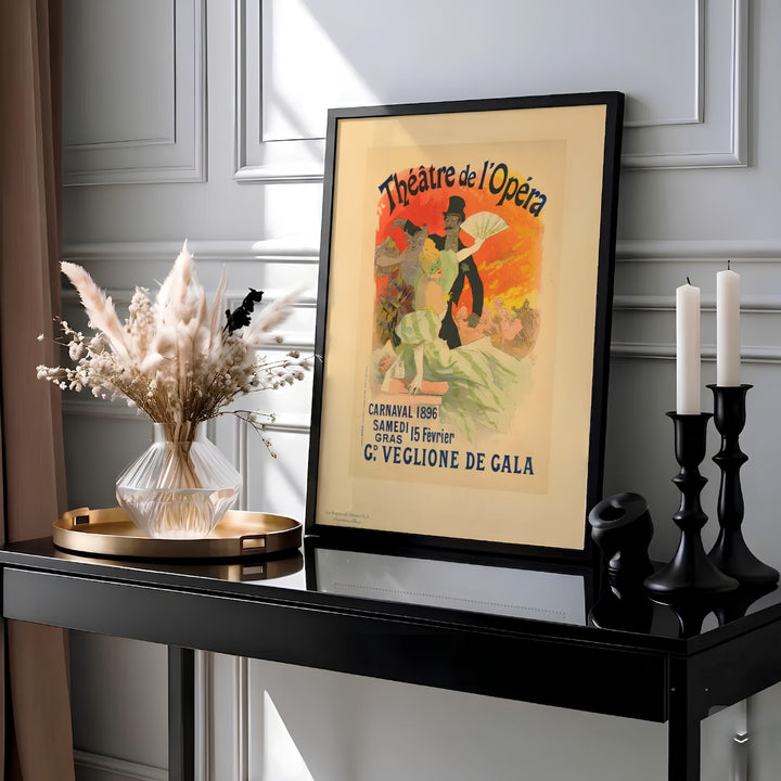 Historic French theater poster Théâtre de l&