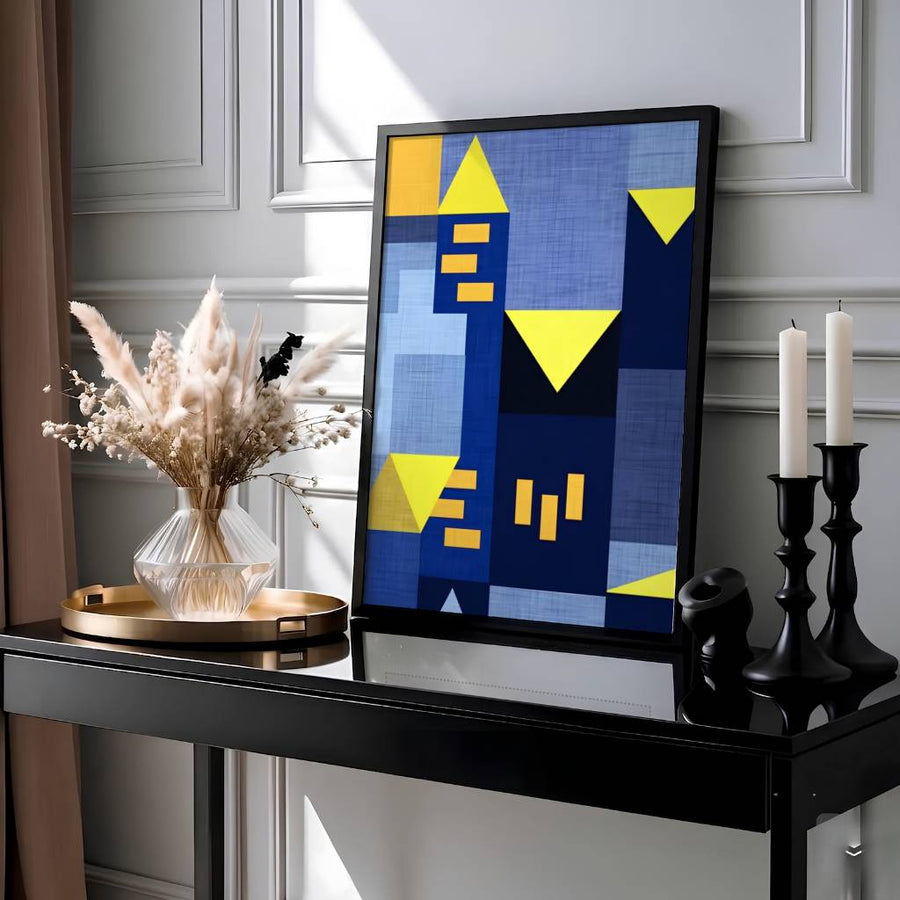Framed by rich textured navy weaves and luminous cornflower blue fields inspired by avant-garde European academies, this expressive Paul Klee Blue Night (Blaue Nacht) wall art showcases supreme mastery over spatial rhythm. Offered by MapYourDreams, this artwork is available in flexible options including unframed paper, custom wooden frames, and gallery canvas wraps.