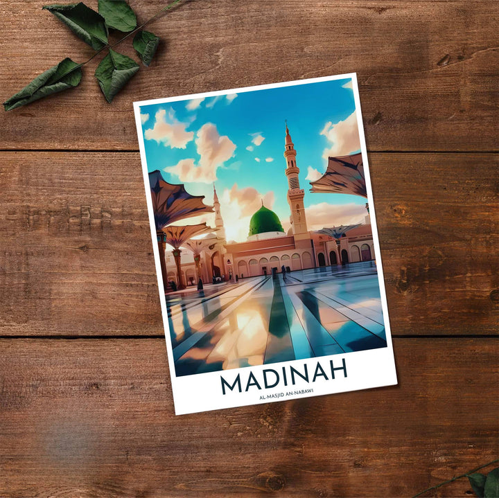 Colorful architecture print of Prophet&