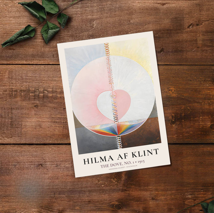 Designed to elevate contemporary home decor with an intellectual edge, this Moderna Museet-linked The Dove No 1 1915 decor piece by Hilma af Klint pairs gentle rose tones with vibrant prismatic accents. Offered by MapYourDreams, this artwork is available in flexible options including unframed paper, custom wooden frames, and gallery canvas wraps.