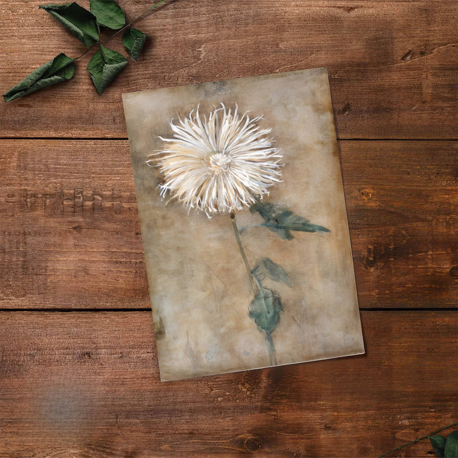 The subtle luminosity and clean graphic contrast in this Piet Mondrian Chrysanthemum botanical portrayal offer a captivating visual focal point for living rooms, dining areas, and studies. Available via MapYourDreams, this Piet Mondrian Chrysanthemum wall decor comes in versatile formats, including unframed archival posters, custom picture frames, and stretched canvas wraps designed to enhance your home decor.