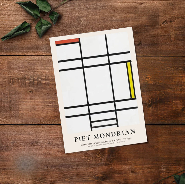 The subtle luminosity and clean graphic contrast in this 1932 Piet Mondrian abstract portrayal offer a captivating visual focal point for living rooms, dining areas, and studies. Available via MapYourDreams, this wall decor comes in versatile formats, including unframed archival posters, custom picture frames, and stretched canvas wraps designed to enhance your home decor.