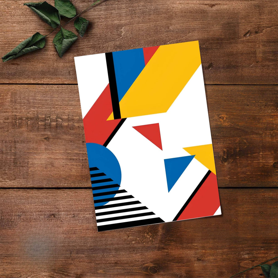 This enchanting Piet Mondrian geometric artwork captures the distinct ability to make primary colors feel transcendent and deeply poetic through masterly linear orchestration. MapYourDreams offers collectors this versatile Piet Mondrian print in various custom formats, including unframed posters, designer-finished frames, and premium canvas wraps for interior enhancement.