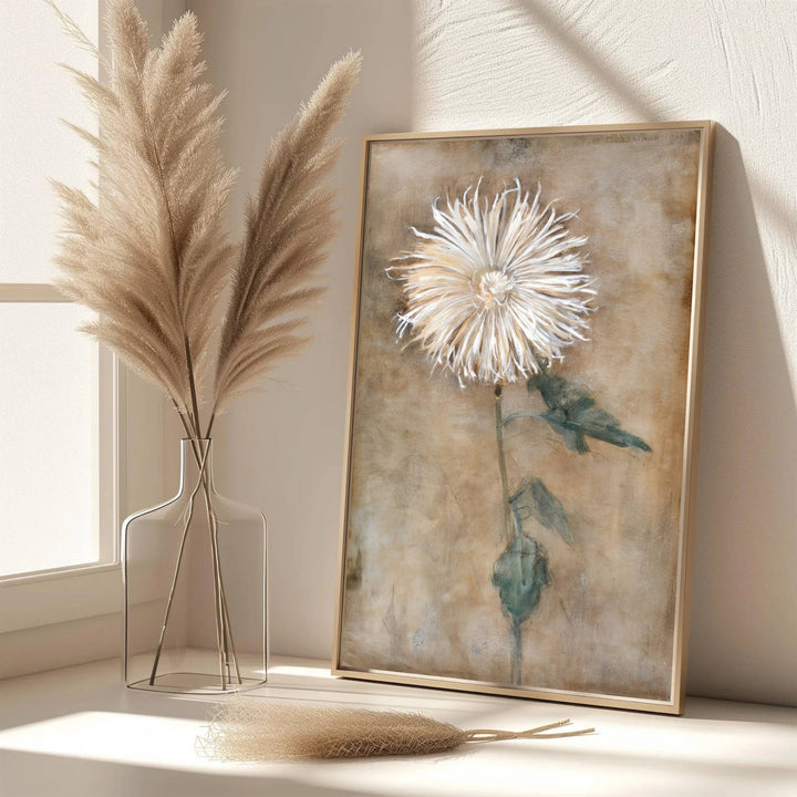 Bringing the sophisticated atmosphere of European galleries straight to your walls, this early Piet Mondrian Chrysanthemum painting exemplifies the foundational talent of a modernist icon. MapYourDreams provides this Piet Mondrian Chrysanthemum art piece in flexible presentation styles, featuring classic unframed paper, bespoke frame selections, and gallery-wrapped canvas options.