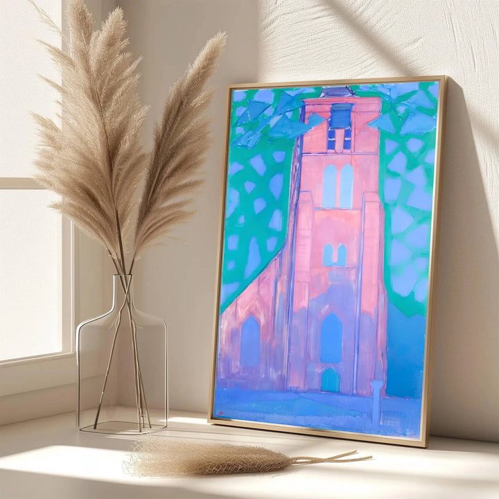 Bringing the sophisticated atmosphere of European galleries straight to your walls, this Piet Mondrian Church Tower At Domburg painting exemplifies the foundational genius of a modernist icon. MapYourDreams provides this art piece in flexible presentation styles, featuring classic unframed paper, bespoke frame selections, and gallery-wrapped canvas options.
