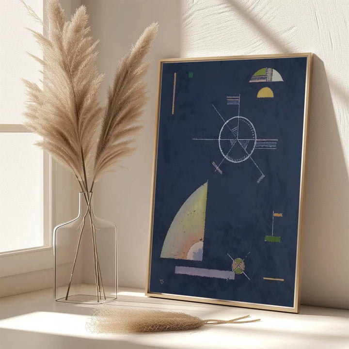 Bringing the sophisticated atmosphere of the Guggenheim Museum straight to your walls, this avant-garde Wassily Kandinsky Dull Gray painting exemplifies the height of modernist mastery. MapYourDreams provides this fine art print in flexible presentation styles, featuring classic unframed paper, bespoke frame selections, and gallery-wrapped canvas options.