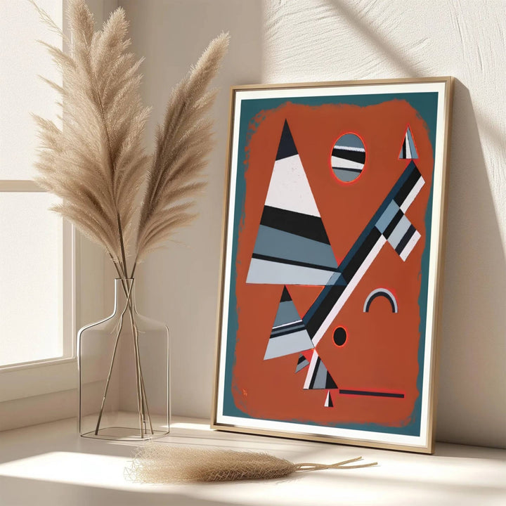 Bringing the sophisticated atmosphere of the Bauhaus movement straight to your walls, this avant-garde Wassily Kandinsky Gray Gris painting exemplifies the height of modernist mastery. MapYourDreams provides this fine art print in flexible presentation styles, featuring classic unframed paper, bespoke frame selections, and gallery-wrapped canvas options.