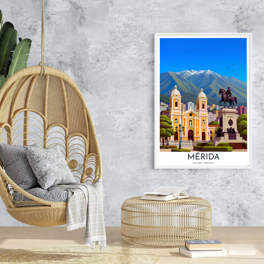 High-quality mountain landscape print bringing colonial architecture, alpine beauty, and historical charm into home interiors. An exclusive from MapYourDreams, you can select your preferred style from borderless paper prints, custom wooden framing, or gallery canvas wraps.