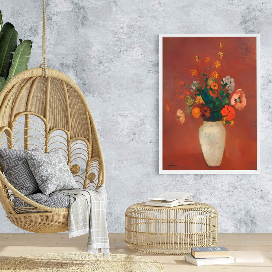 This enchanting artwork captures Odilon Redon&
