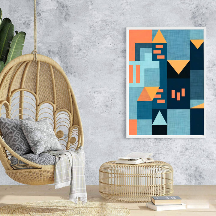 Bringing a touch of avant-garde grace to architectural interiors, this harmonious Paul Klee Golden Twilight Architecture Poster wall decor turns structural city studies into high-end wall art. Offered by MapYourDreams, this artwork is available in flexible options including unframed paper, custom wooden frames, and gallery canvas wraps.