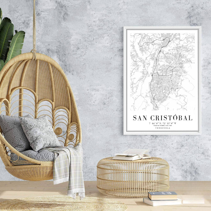 High-quality city map print bringing cartographic elegance, architectural detail, and geographic pride into home interiors. An exclusive from MapYourDreams, you can select your preferred style from borderless paper prints, custom wooden framing, or gallery canvas wraps.