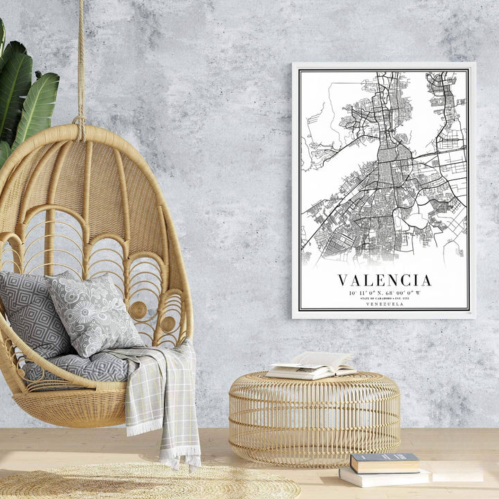 High-quality city map print bringing cartographic elegance, architectural detail, and geographic pride into home interiors. An exclusive from MapYourDreams, you can select your preferred style from borderless paper prints, custom wooden framing, or gallery canvas wraps.