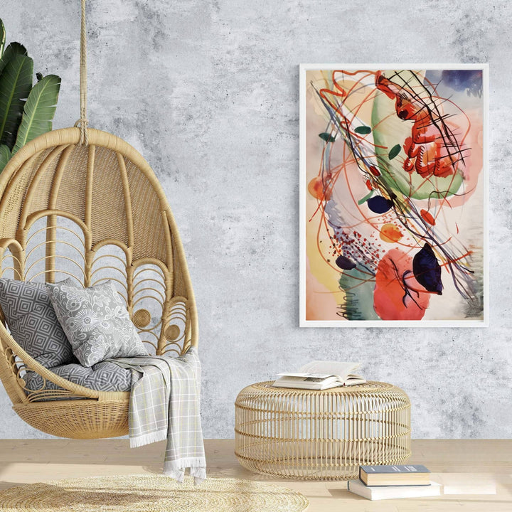This enchanting artwork captures Wassily Kandinsky&