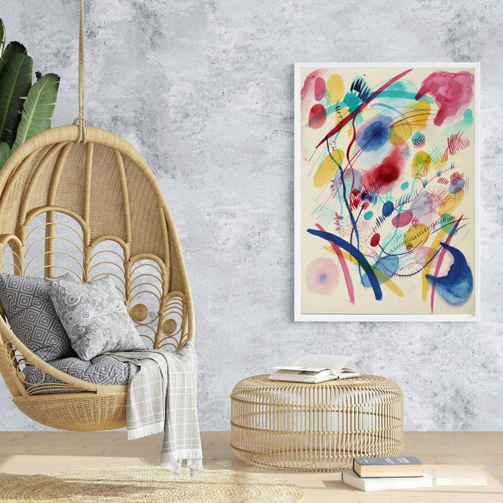 This enchanting artwork captures Wassily Kandinsky&
