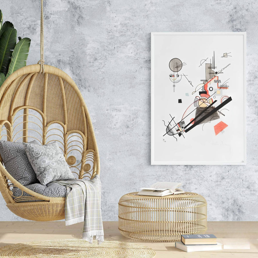 This enchanting artwork captures Wassily Kandinsky&