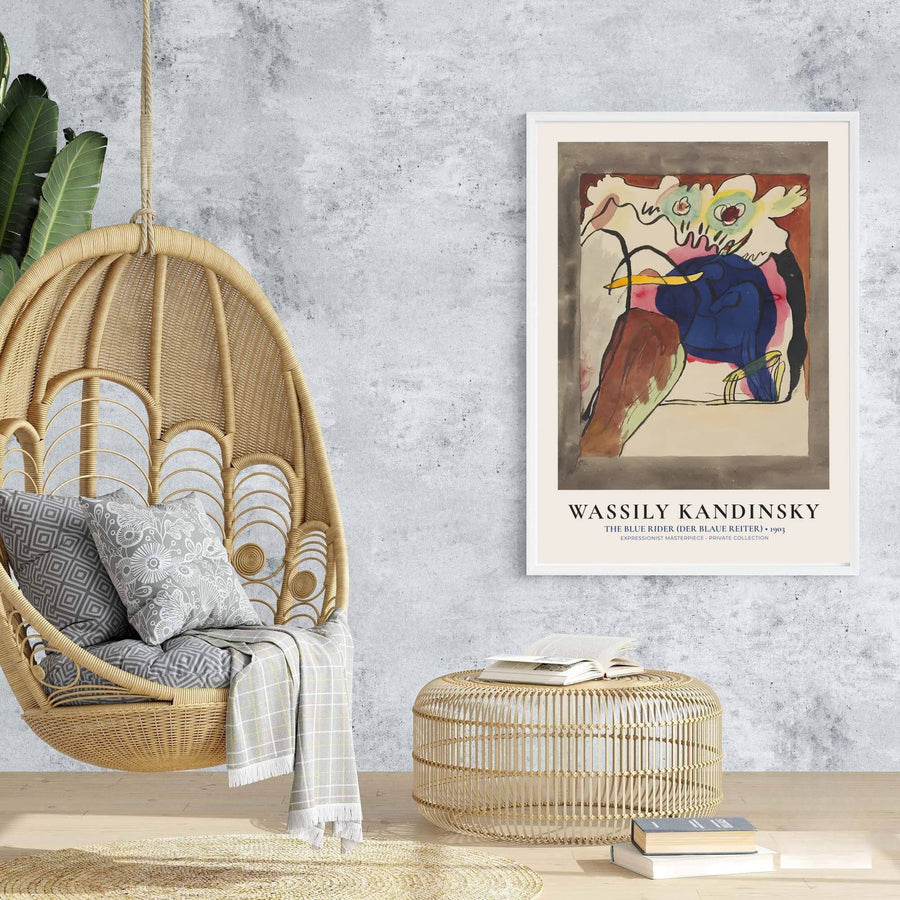 This enchanting artwork captures Wassily Kandinsky&
