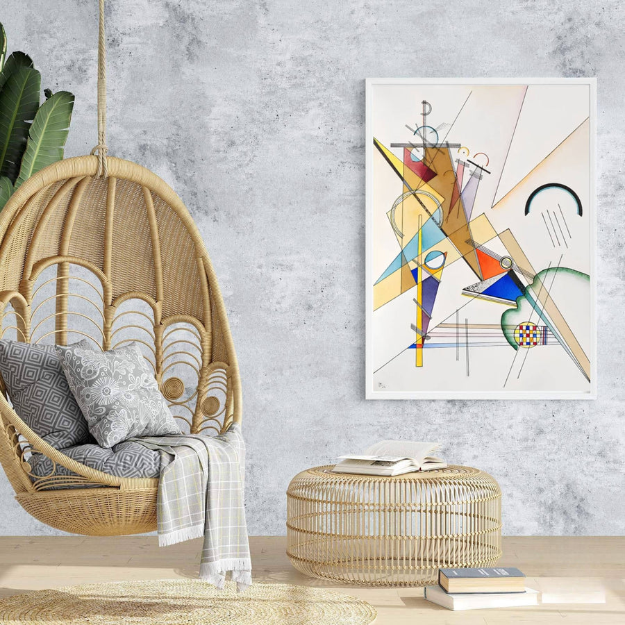 This enchanting artwork captures Wassily Kandinsky&