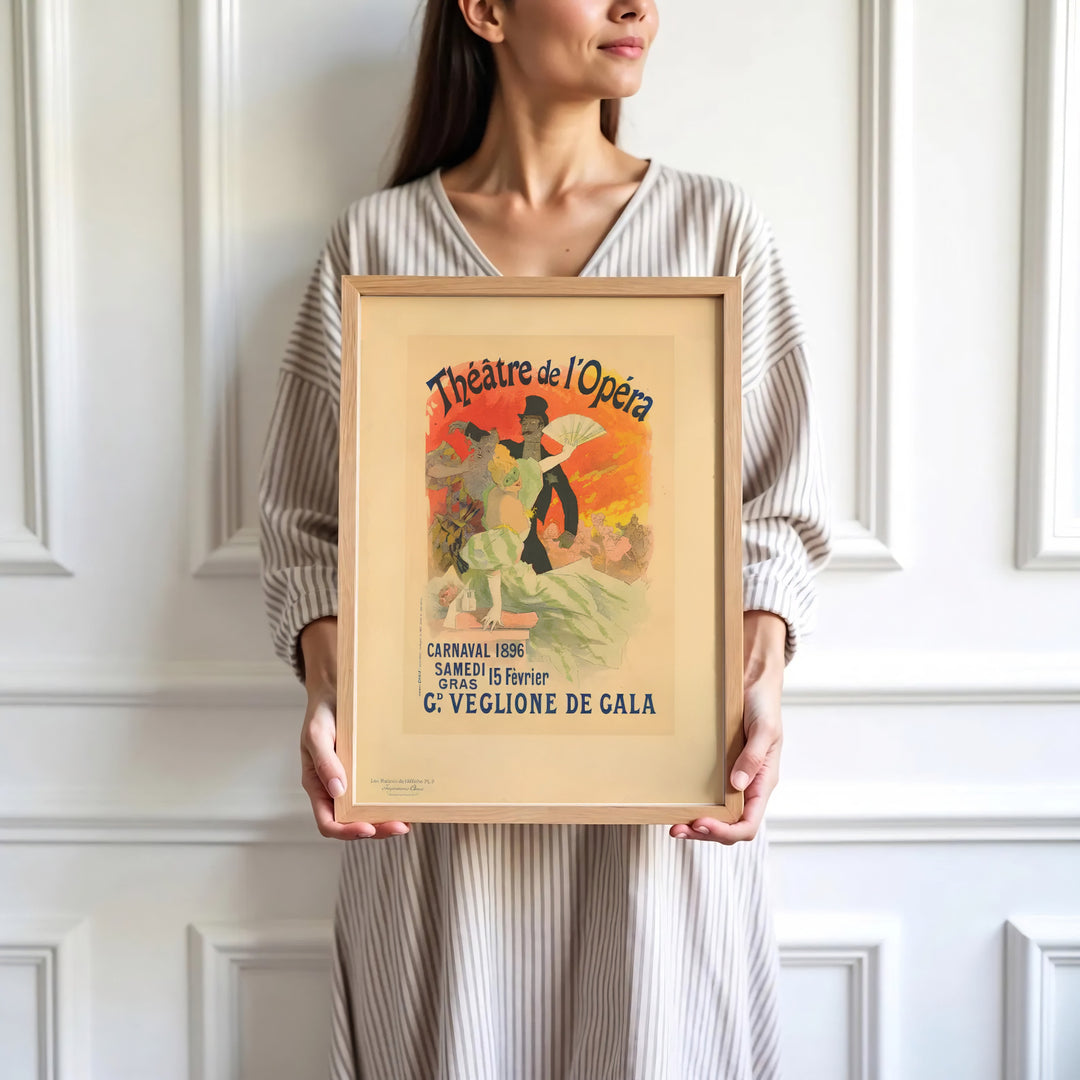 High-definition French performance art poster Théâtre de l&