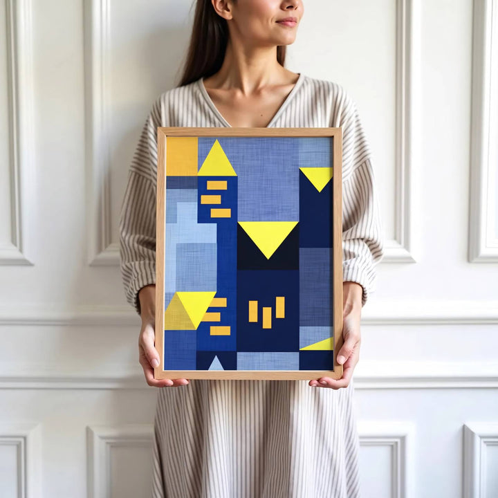 Highlighting gentle textural contrasts and a deeply calming midnight palette, this historic Paul Klee Blue Night (Blaue Nacht) print reproduction adds instant warmth, depth, and sophistication to any room. Offered by MapYourDreams, this artwork is available in flexible options including unframed paper, custom wooden frames, and gallery canvas wraps.