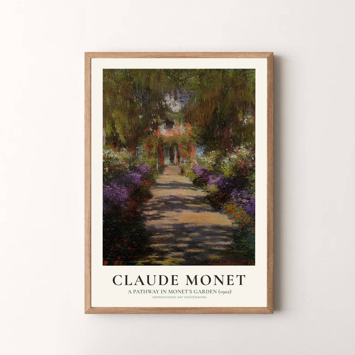 Summing up the brilliant intersection of outdoor light observation and artistic mastery as featured in European art collections, this timeless A Pathway In Monets Garden 1902 art print enriches modern spaces. Available via MapYourDreams, complete your gallery wall using unframed paper posters, tailored framed options, or dimensional gallery canvas wraps.