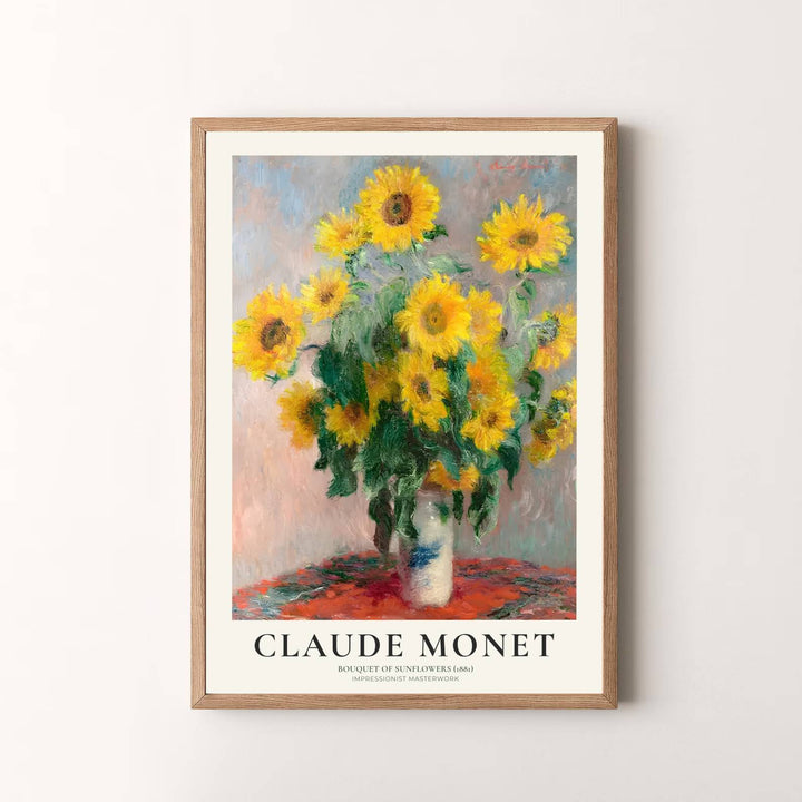 Summing up the brilliant intersection of light observation and artistic mastery as featured in international art collections, this timeless Bouquet Of Sunflowers 1881 art print enriches modern spaces. Available via MapYourDreams, complete your gallery wall using unframed paper posters, tailored framed options, or dimensional gallery canvas wraps.