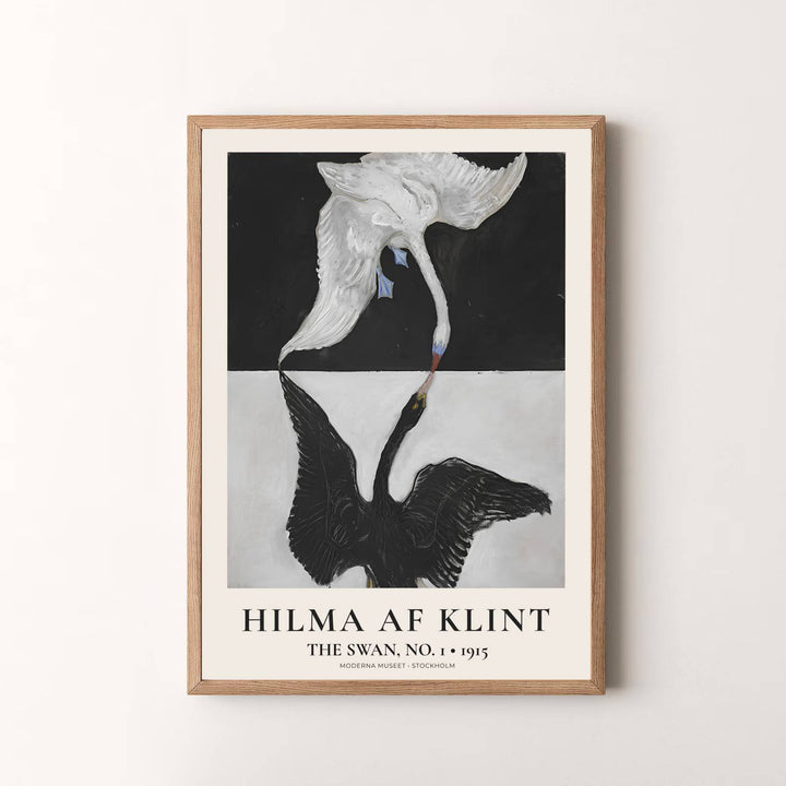 Summing up the brilliant intersection of spiritual observation and lyrical abstraction as featured at the Moderna Museet, this timeless The Swan No 1 1915 art print by Hilma af Klint enriches rooms. Offered by MapYourDreams, this artwork is available in flexible options including unframed paper, custom wooden frames, and gallery canvas wraps.