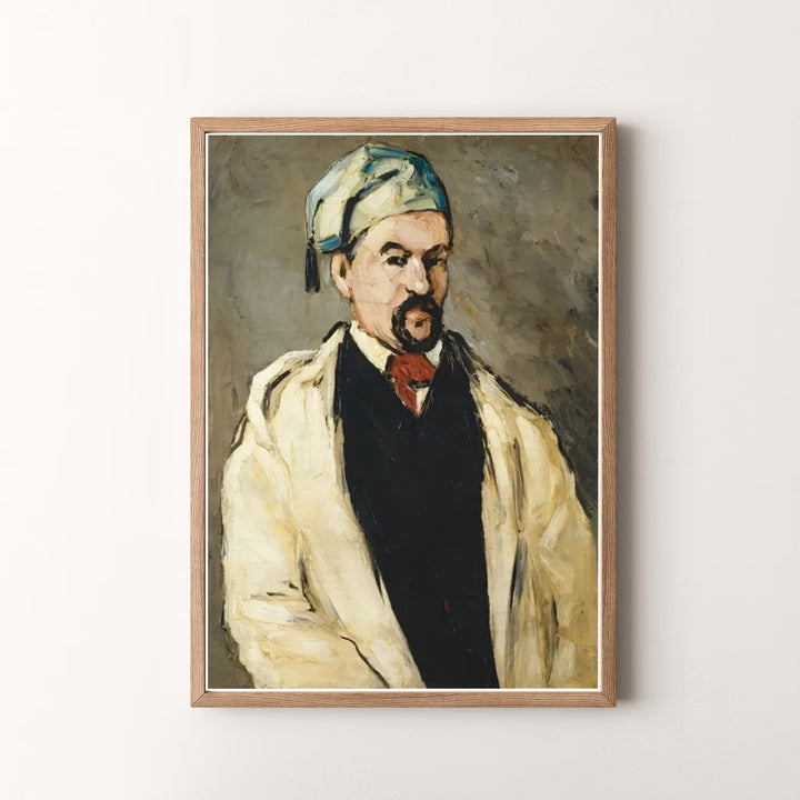 Decorative art history print of Paul Cezanne The Artists Uncle Dominique 1866 capturing an early masterwork in Aix-en-Provence France. MapYourDreams offers versatile framed prints, unframed paper wall decor, and gallery canvas print choices for passionate home art buyers.