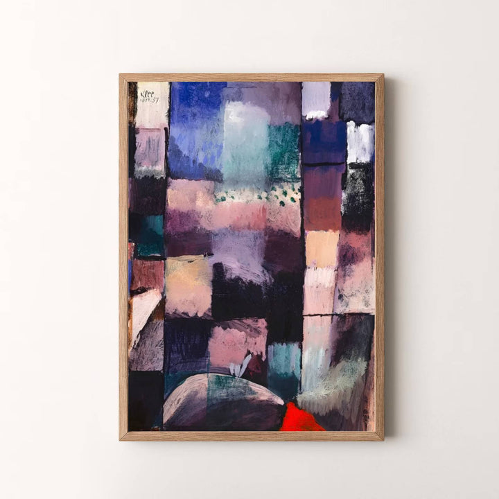 Masterfully balancing translucent color rectangles inspired by About A Motif From Hammamet 1914 within a rigorous grid, this Paul Klee fine art print is a timeless celebration of art history. MapYourDreams delivers this exquisite wall decor in adaptable formats, allowing you to choose between unframed prints, custom frames, and gallery-quality canvas wraps.
