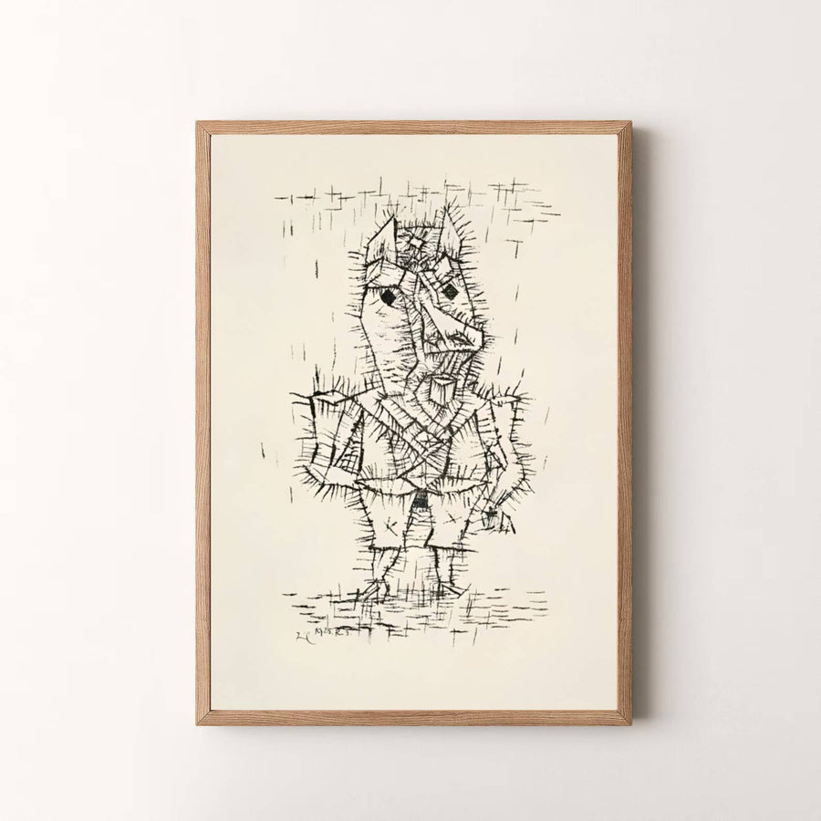 Masterfully balancing delicate cross-hatching and anthropomorphic charm inspired by Ass Esel 1925 within a vintage field, this Paul Klee fine art print is a timeless celebration of art history. MapYourDreams delivers this exquisite wall decor in adaptable formats, allowing you to choose between unframed prints, custom frames, and gallery-quality canvas wraps.