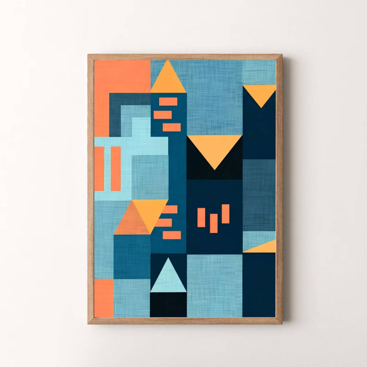 Summing up the brilliant intersection of architectural observation and lyrical abstraction from the Bauhaus era, this timeless Paul Klee Golden Twilight Architecture Poster art print enriches living spaces. Offered by MapYourDreams, this artwork is available in flexible options including unframed paper, custom wooden frames, and gallery canvas wraps.