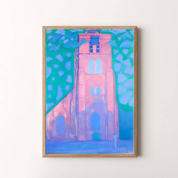 Masterfully balancing vibrant architectural massing with luminous coastal hues, this Piet Mondrian Church Tower At Domburg fine art print is a timeless celebration of art history. MapYourDreams delivers this exquisite wall decor in adaptable formats, allowing you to choose between unframed prints, custom frames, and gallery-quality canvas wraps.